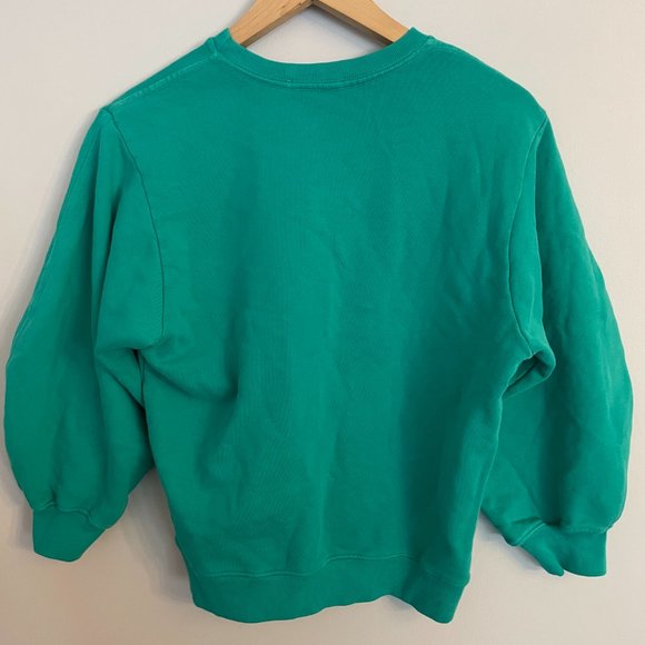 Agolde Thora Balloon Sleeve Sweatshirt - Picture 3 of 7